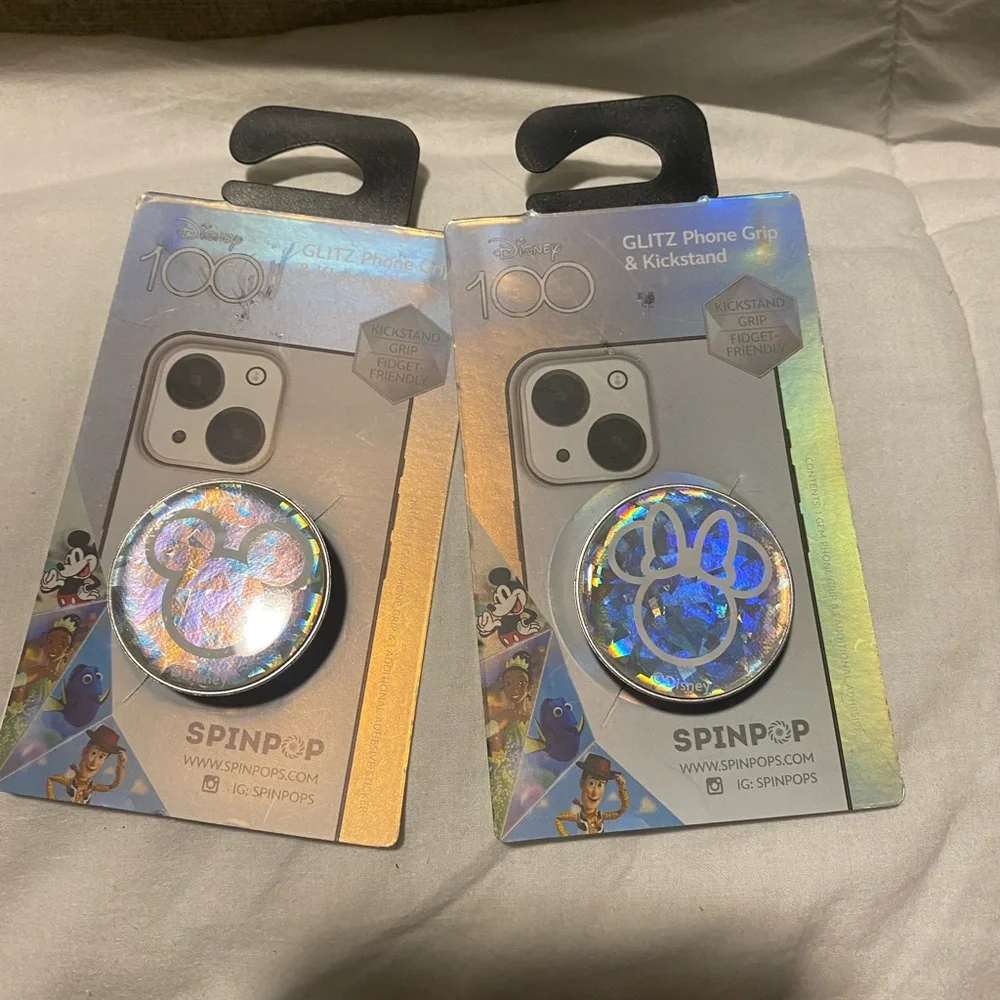 Disney pop socket set Mickey Mouse and Minnie Mouse